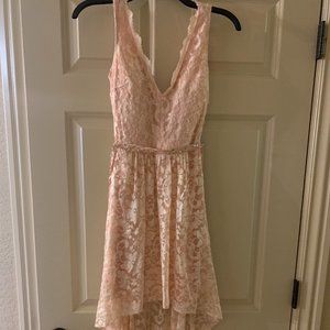 Light Pink Homecoming Dress Size 1/2